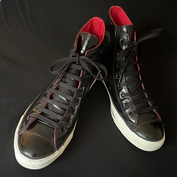 CONVERSE Chuck Taylor Patten Leather High-Tops - Picture 1 of 10